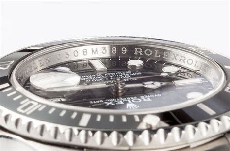 rolex submariner seriale z|rolex serial number inside bezel.